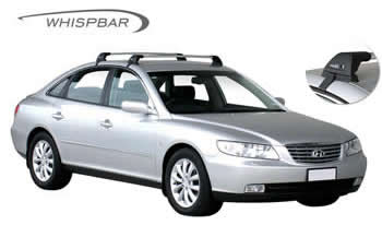 Hyundai Grandeur Yakima Whispbar roof racks